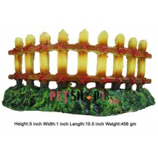 Fence Design Aquarium Toy 